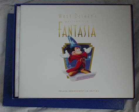 Walt Disney S Masterpiece Fantasia Deluxe Commemorative Edition Box Set By Various Very Good