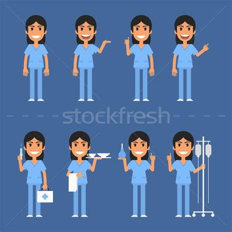 Nurse Stock Vectors Illustrations And Cliparts Stockfresh