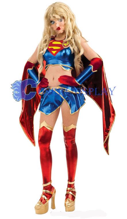 Superhero Superwoman Sexy Halloween Costumes For Women Cosercosplay Com