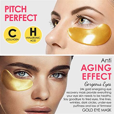 Cedlize Under Eye Collagen Patch 24k Gold Anti Aging Mask Pads For