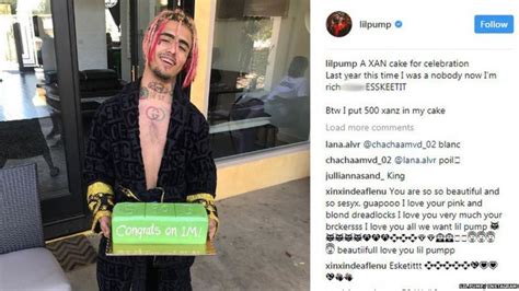 Rapper Lil Pump Says Hes Not Taking Xanax In 2018 Bbc News