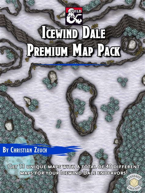 Icewind Dale Premium Map Pack Fantasy Grounds Dungeon Masters Guild