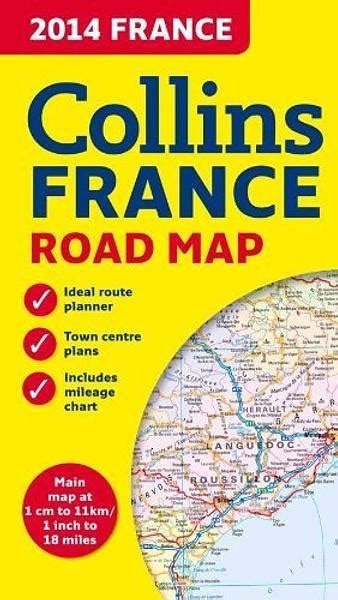 France Road Map — World Wide Maps