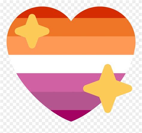 There are 210 lgbt flag emoji for sale on etsy, and they cost 14,78 $ on average. Download hd Pride Heart Emoji Discord - Lesbian Flag Heart ...