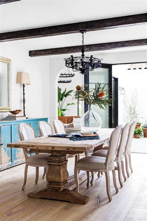 This Jaw Dropping Spanish Revival Is Our 2018 Dream Home Mydomaine Dining Room Design Dining