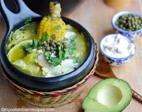 ajiaco colombiano colombian chicken and potato soup my colombian recipes