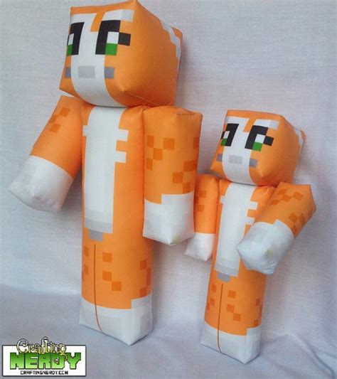 Craftingnerdy Plush Minecraft Inspired Stampylongnose Toy