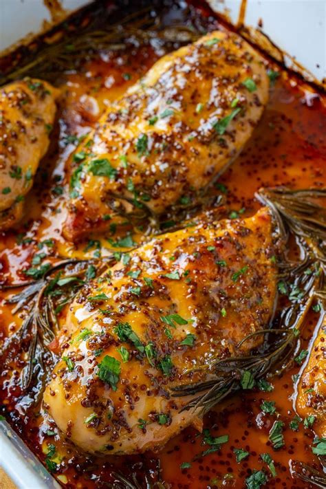 I hope you like my recipe for baked chicken thighs in mustard sauce. Easy Baked Honey Dijon Chicken | Recipe in 2020 | Dijon ...