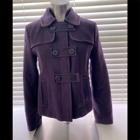 Laura Ashley Jackets And Coats Vintage Laura Ashley Purple Military