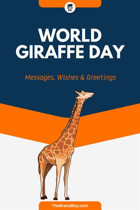 World Giraffe Day Messages Quotes And Greetings Giraffe Greetings Day