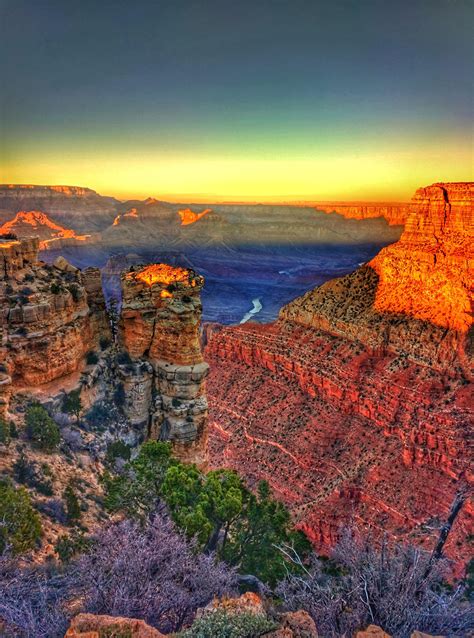 Sunset View Of The Grand Canyon From Moran Point Fall 2016 3088x4160