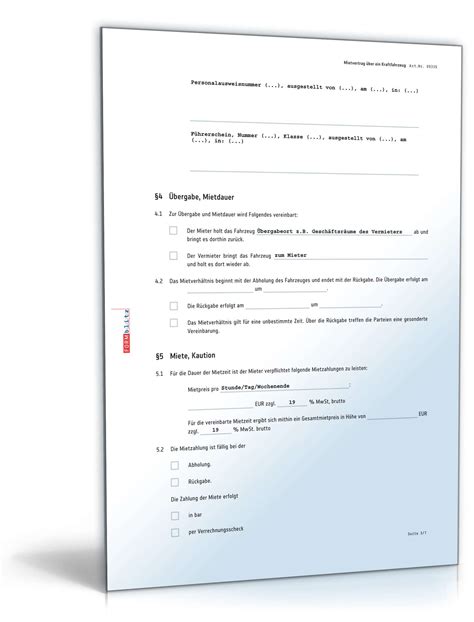 Mietvertrag wohnraum muster vorlage word und pdf. Nutzungsvertrag Muster Word
