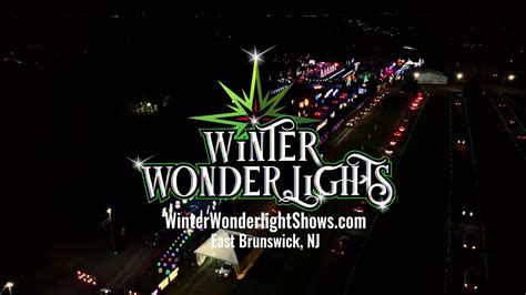 Winter Wonderlights Nj S Favorite Drive Thru Holiday Light Show East Brunswick Nj Youtube
