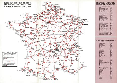 Sncf To See France Go By Train Map Folderbrochure 19 Flickr