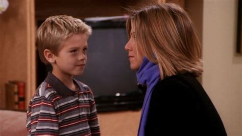 jennifer aniston just found out friends co star cole sprouse is 30 now and her reaction is