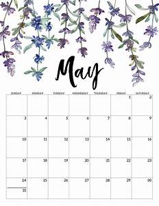 2020 Free Printable Calendar Floral Paper Trail Design
