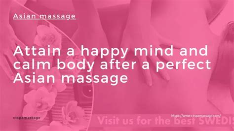 ppt attain a happy mind and calm body after a perfect asian massage powerpoint presentation