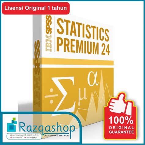 Jual Ibm Spss Statistics Grad Pack 24 Premium 1 Tahun License 2