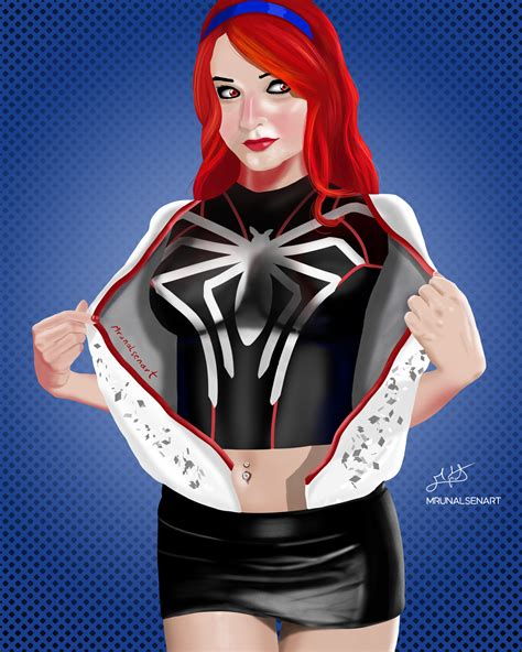 Artstation Mary Jane Watson Venom