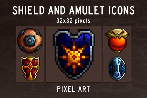 Shields Pixel Art
