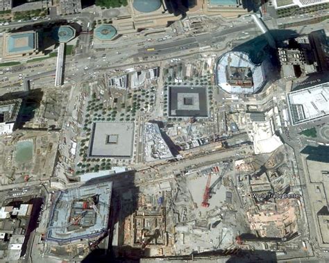 World Trade Center Ground Zero 622011 Aerial View Cour
