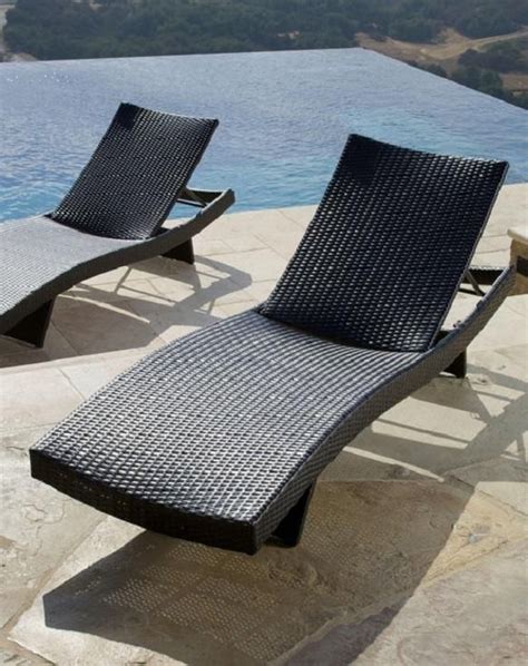 Adjustable pool chaise lounge chair recliner textilene. Costco Lounge Chairs Pool - Lesgazouillis