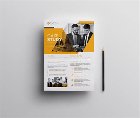 Case Study Brochure Template Design Behance