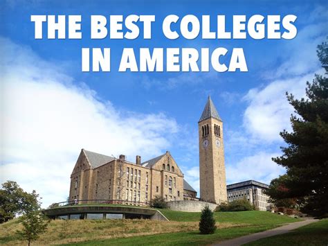 Everything You Need To Know About The Best Colleges In America