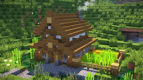 After all, wood is a popular material for most minecraft house ideas. Minecraft: How To Build A Small Modern House Tutorial ...