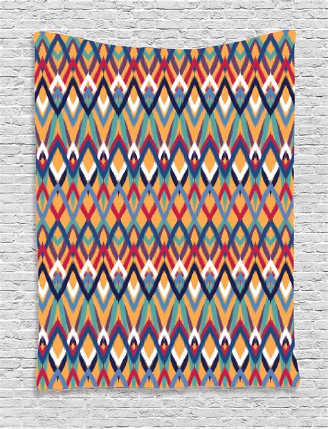 Ikat Tapestry Back Strapped Native Ceremonial Type Ikat Patterns Group