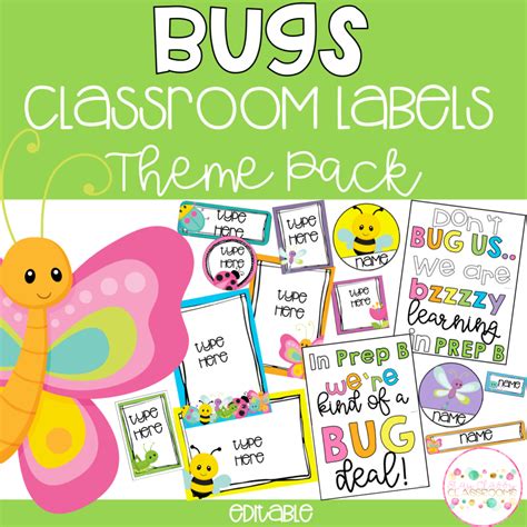 Bugs Classroom Theme Pack Stay Classy Classrooms