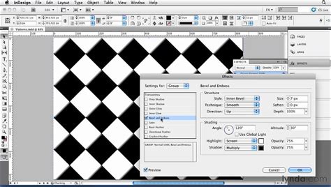 Indesign Tutorial How To Create Repeating Patterns Youtube
