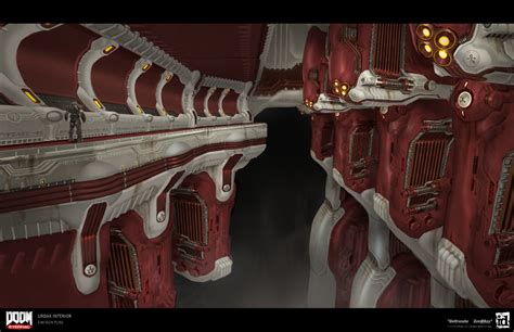 Artstation Doom Eternal Urdak Interior Environments In 2022