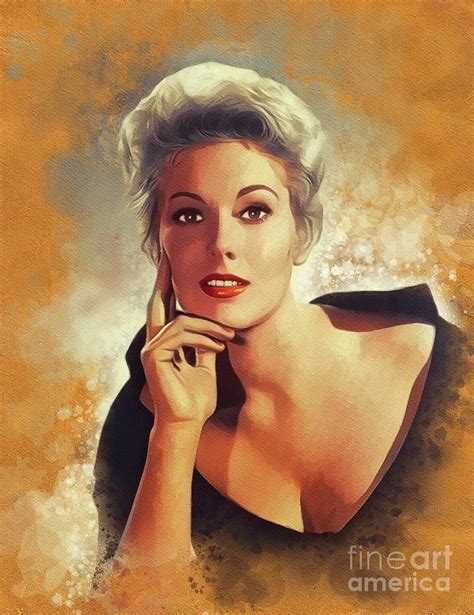 Kim Novak Vintage Movie Star Painting By Esoterica Art Agency