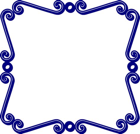 Blue Frames And Borders Clipart Best