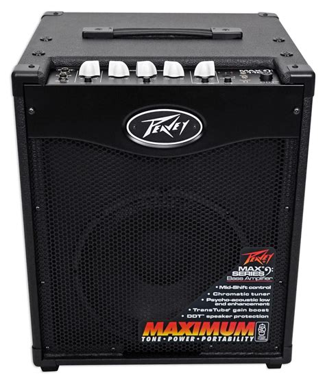 Peavey Max 110 100 Watt Electric Bass Guitar Amplifier Combo Amp W 10 Speaker 613815743491 Ebay