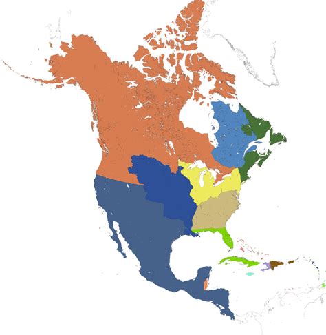 A Map I Made Of North America If The United States Lost The Revolution