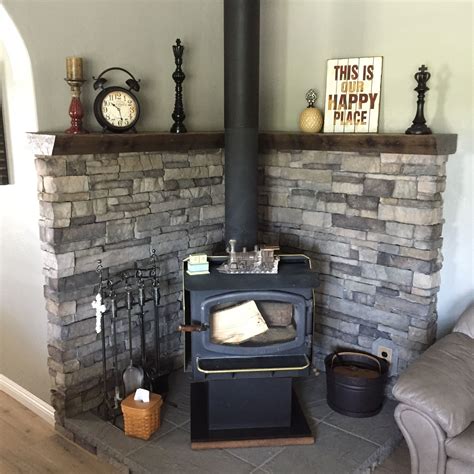 Reclaimed Antique Wood Mantel Pieces Wood Burning Stoves Living Room