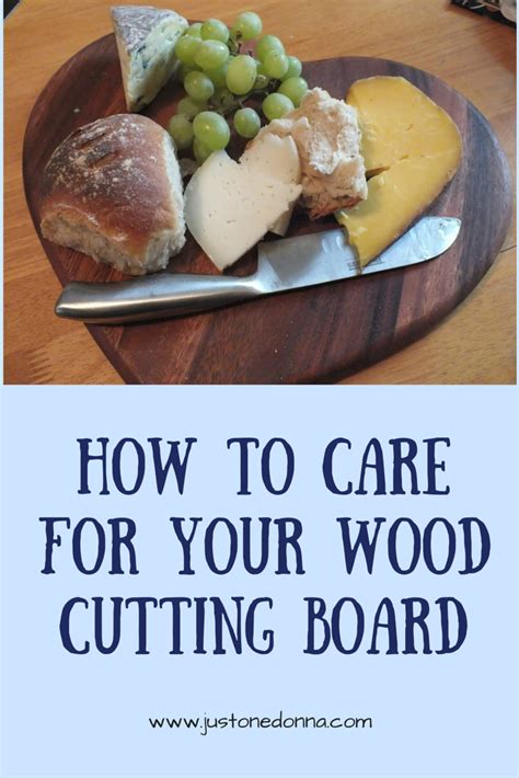 How To Care For Wood Cutting Boards