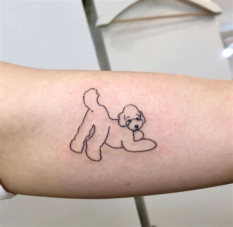 19 Poodle Tattoo Ideas Poodle Tattoo Dog Tattoos Mini Tattoos