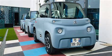 Citroen Ami Small Electric Car Launched In China With 70 Km Of Battery