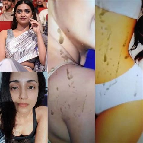 Keerthy Suresh And Trisha Krishnan Have A Rough Threesome Cum Tribute