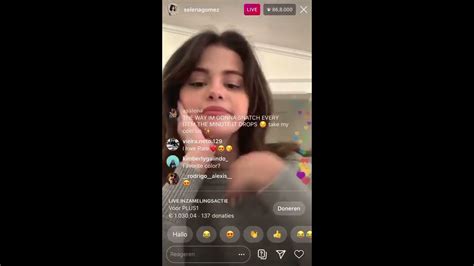 Selena Gomez Instagram Live 30 04 2020 30 April 2020 Youtube