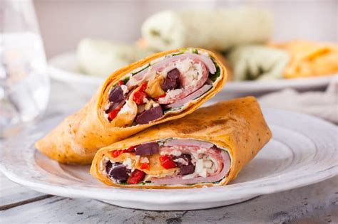 Italian Wrap Recipe The Perfect Antipasto Lunch Eating Richly