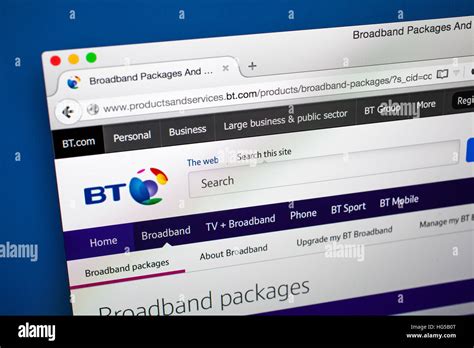 Bt British Telecom Broadband Logo Hi Res Stock Photography And Images