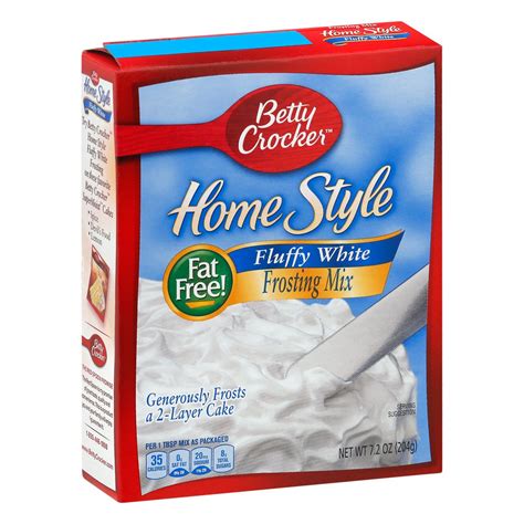 Betty Crocker Home Style Fluffy White Frosting Mix Shop Icing