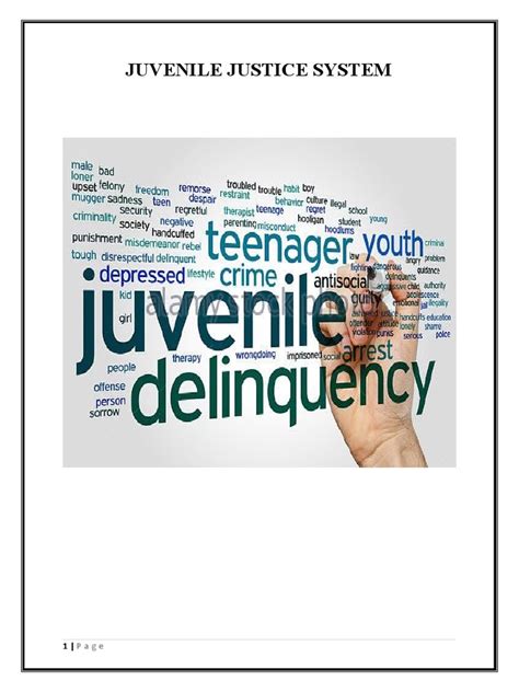 understanding juvenile delinquency an analysis of the causes and treatment within the juvenile