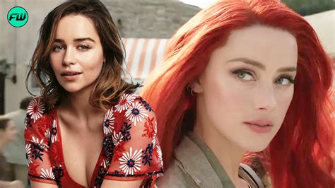 Emilia Clarke To Replace Amber Heard As Mera In Aquaman 2 Fandomwire