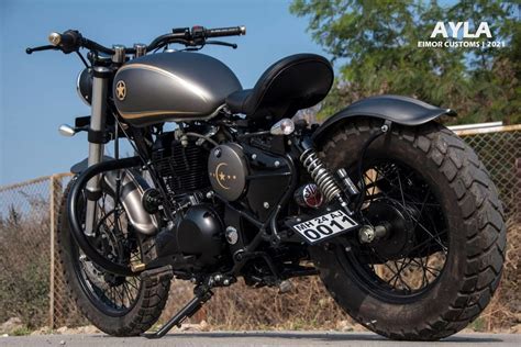 Royal Enfield Classic 350 Tastefully Modified Into A Beautiful Bobber
