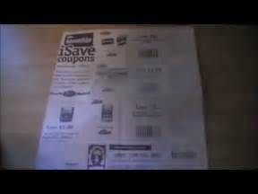 Printing iSave coupon machine coupons at Price Chopper Stores - YouTube